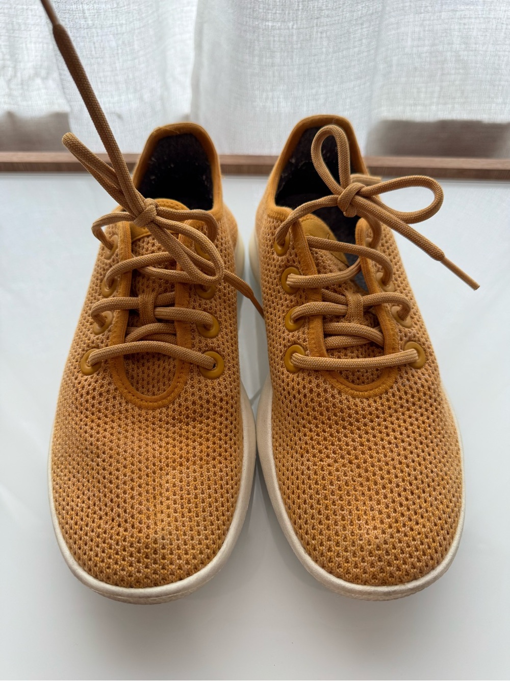 allbirds Women’s Sneakers in Mustard Yellow